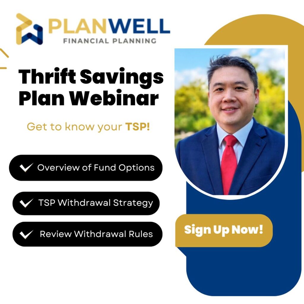Thrift Savings Plan Webinar Hosted by David Fei - TSP Webinar