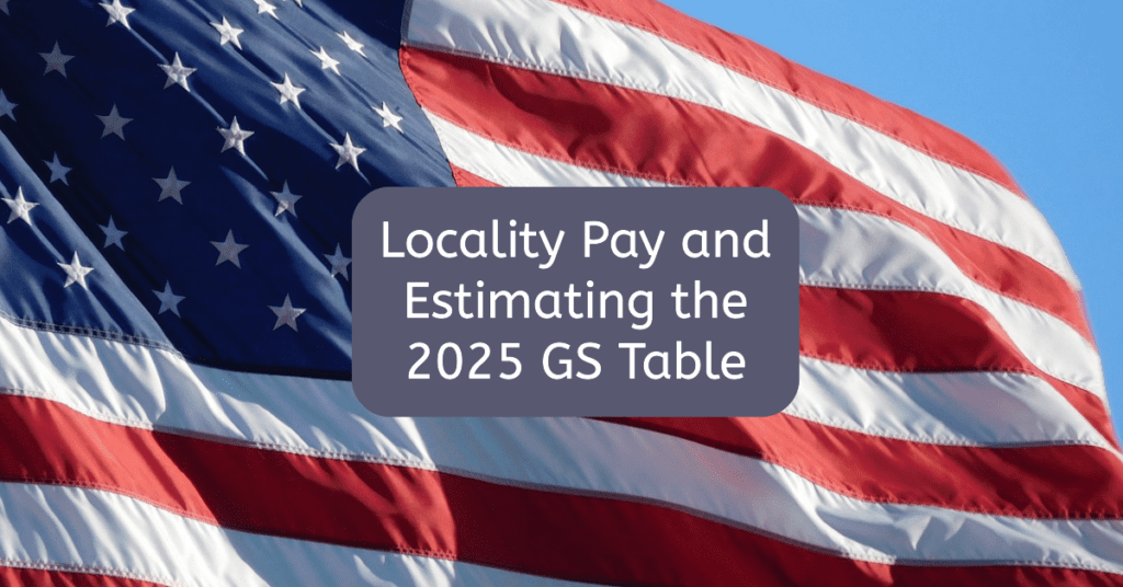 2025 GS Pay Scale Table for Federal Employees