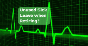 Unused sick leave FERS federal retirement