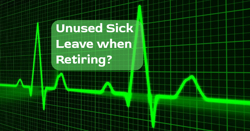 Unused sick leave FERS federal retirement