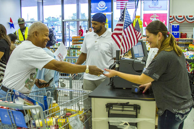 Commissary employee on US military base is a NAF employee