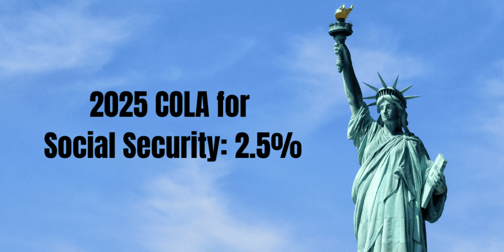 2025 COLA Announced for Social Security, CSRS, and FERS