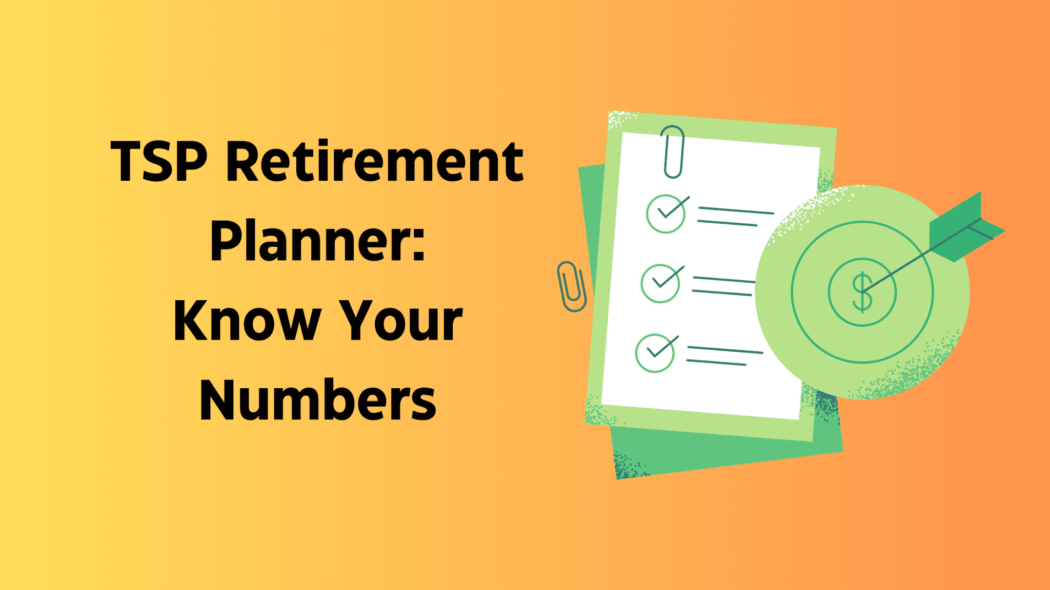 TSP Planner for Federal Retirement Benefits