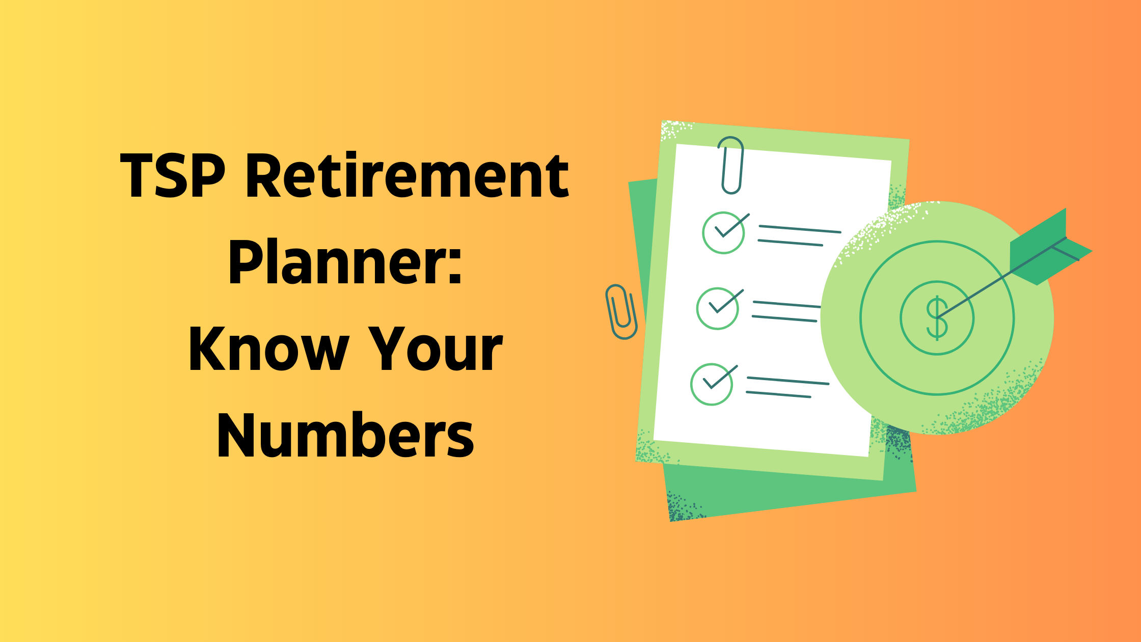 TSP Planner for Federal Retirement Benefits